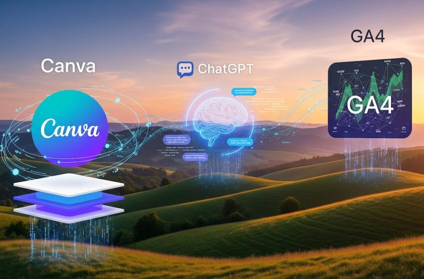 The Ultimate Guide: How to Combine Canva, ChatGPT & GA4 to Supercharge Your Digital Marketing